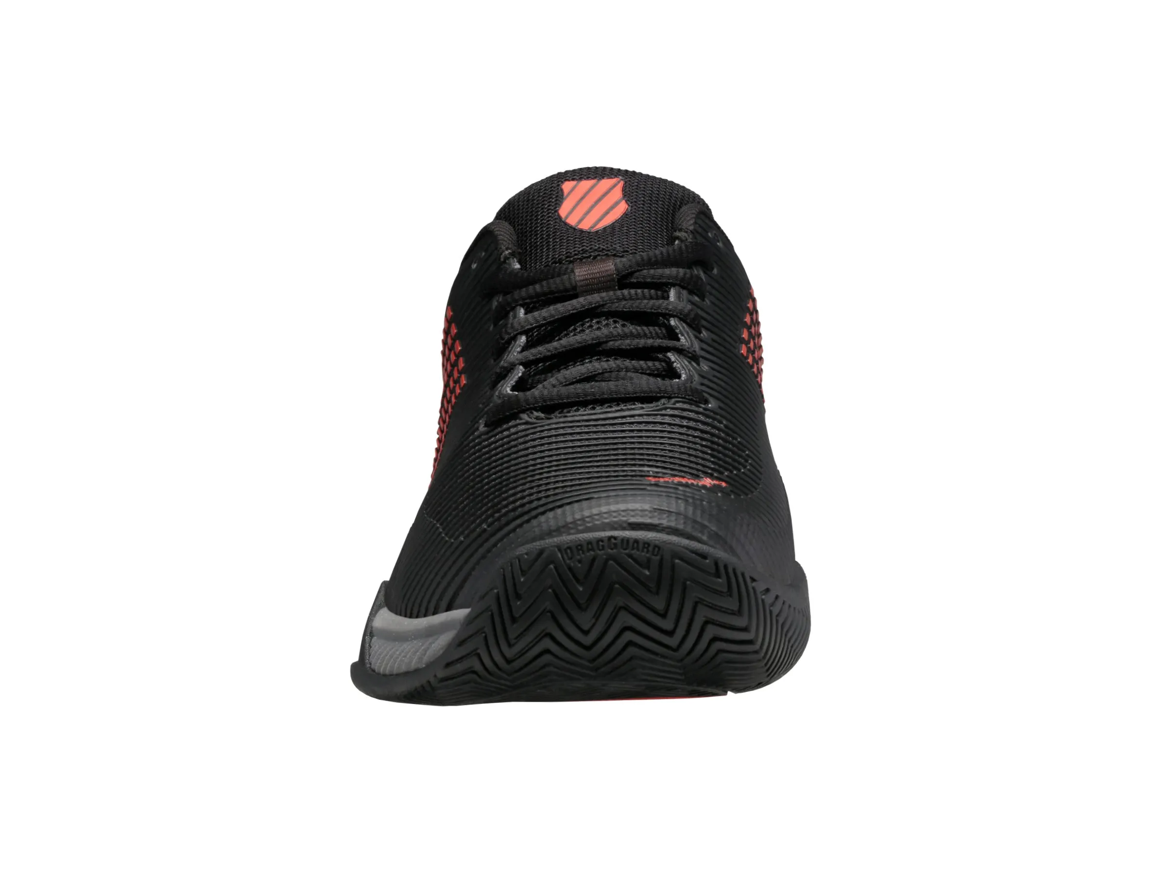 06613-042-M | HYPERCOURT EXPRESS 2 | JET BLACK/STEEL GRAY/SPICY ORANGE