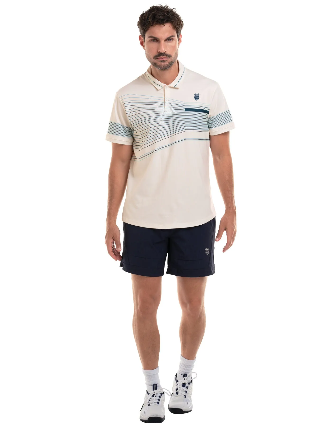 1010203-116 | CAPRI WAVE POLO S/S | STAR WHITE