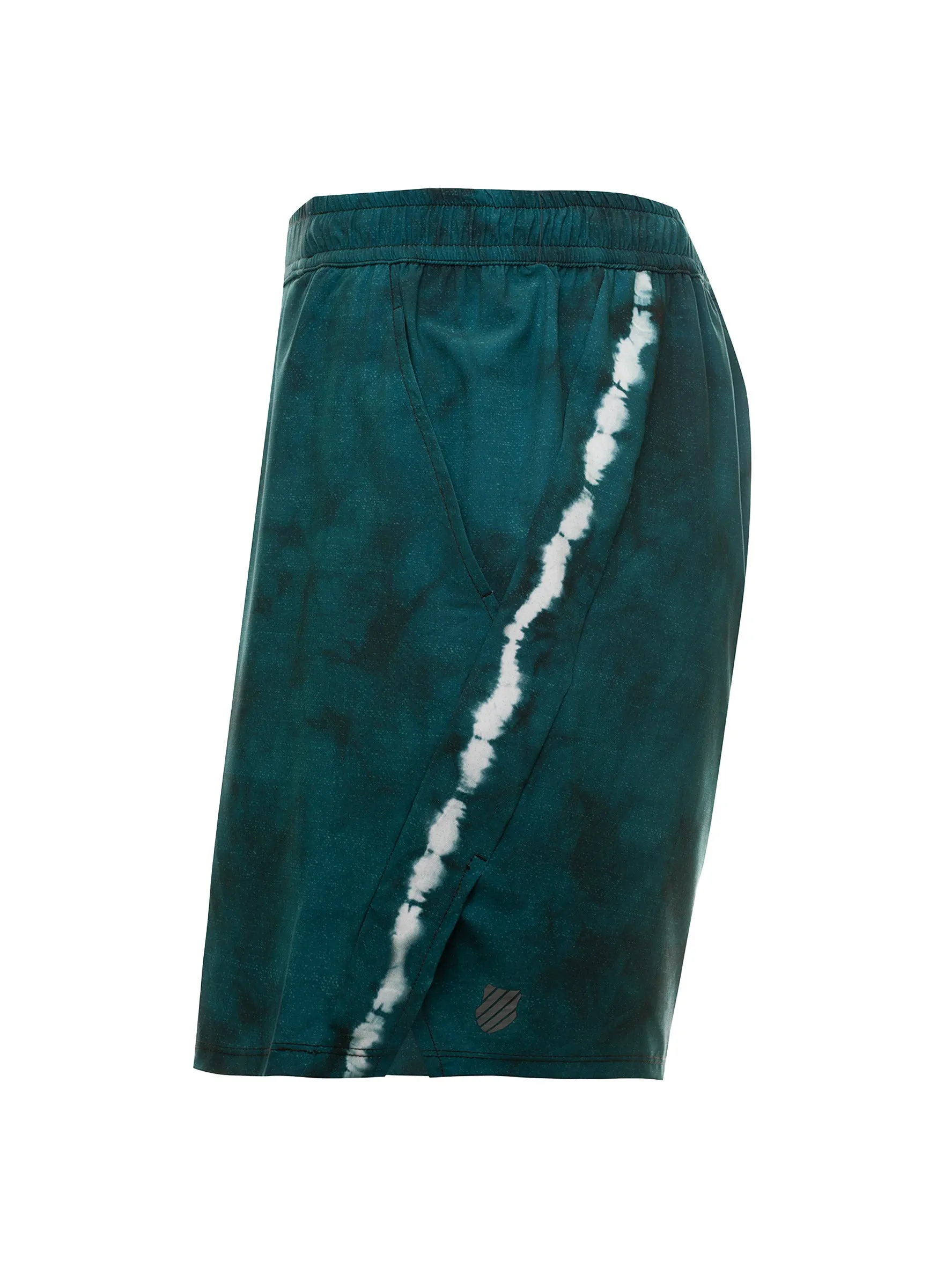 107241-440 | TIDE DYE SHORT-7" | EVERGREEN