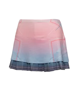 196043-466 | PLEAT SKIRT-12" | SILVERLAKE BLUE