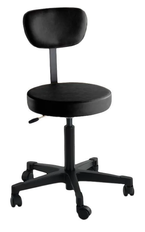 4246 Pneumatic Stool with Back