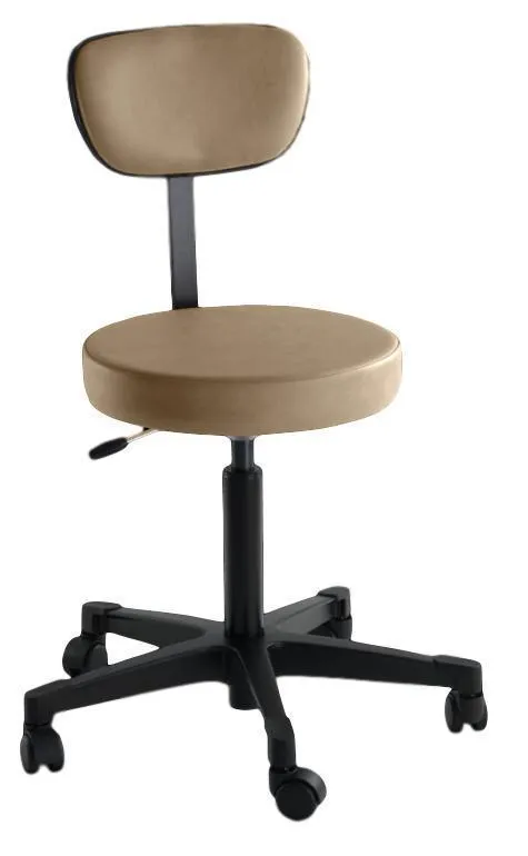 4246 Pneumatic Stool with Back