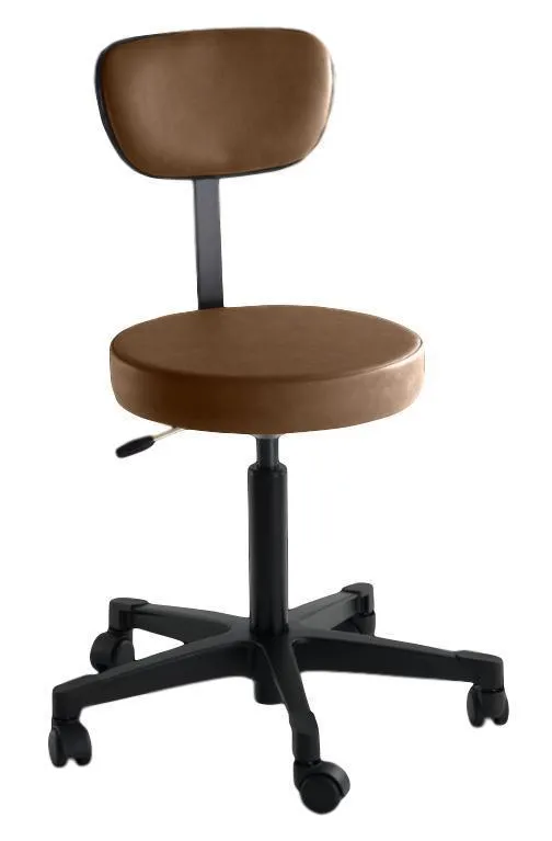 4246 Pneumatic Stool with Back