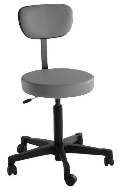 4246 Pneumatic Stool with Back