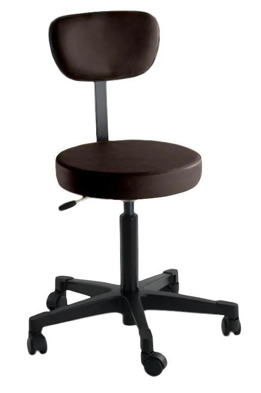 4246 Pneumatic Stool with Back