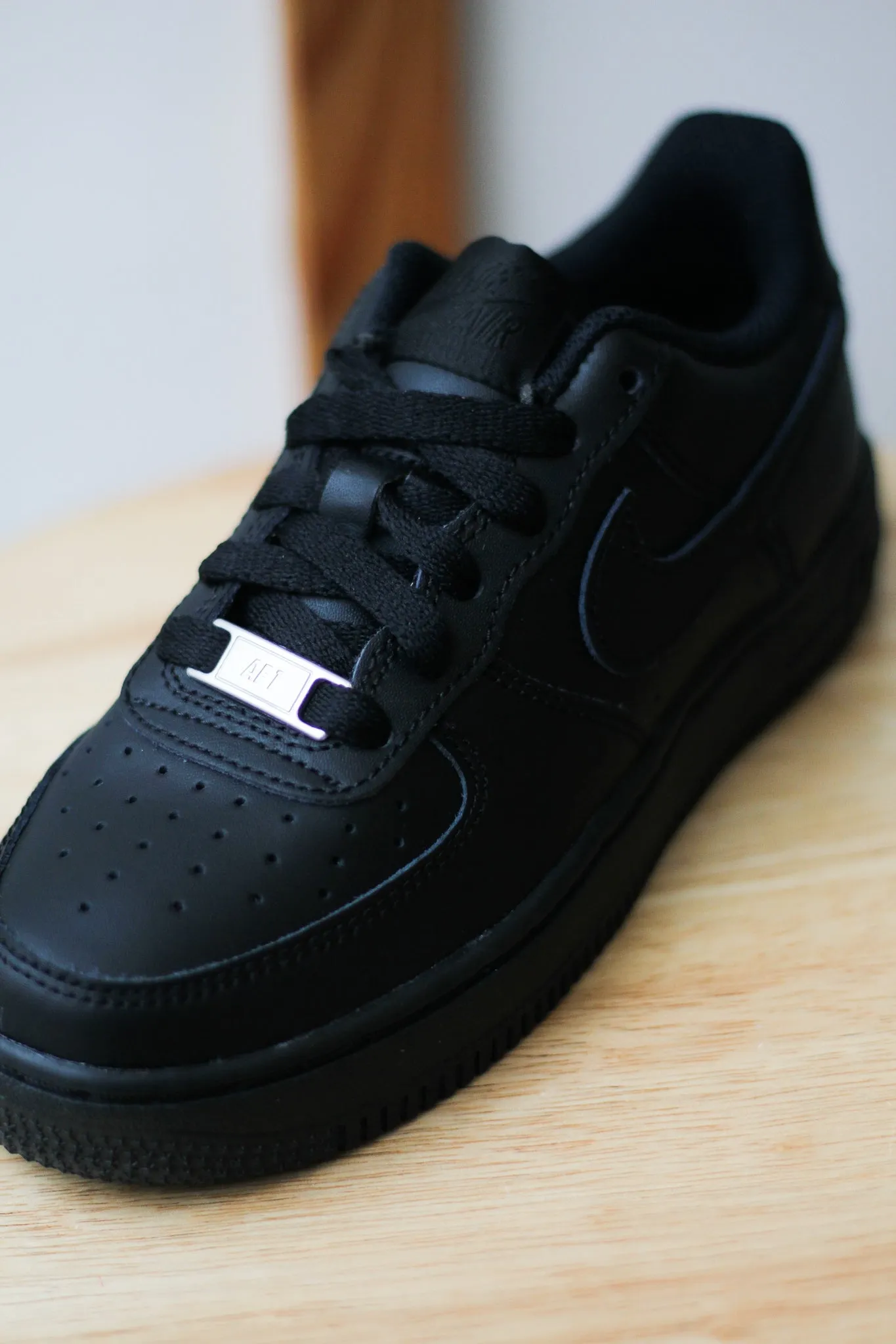 AIR FORCE 1 LE (GS) "BLACK"