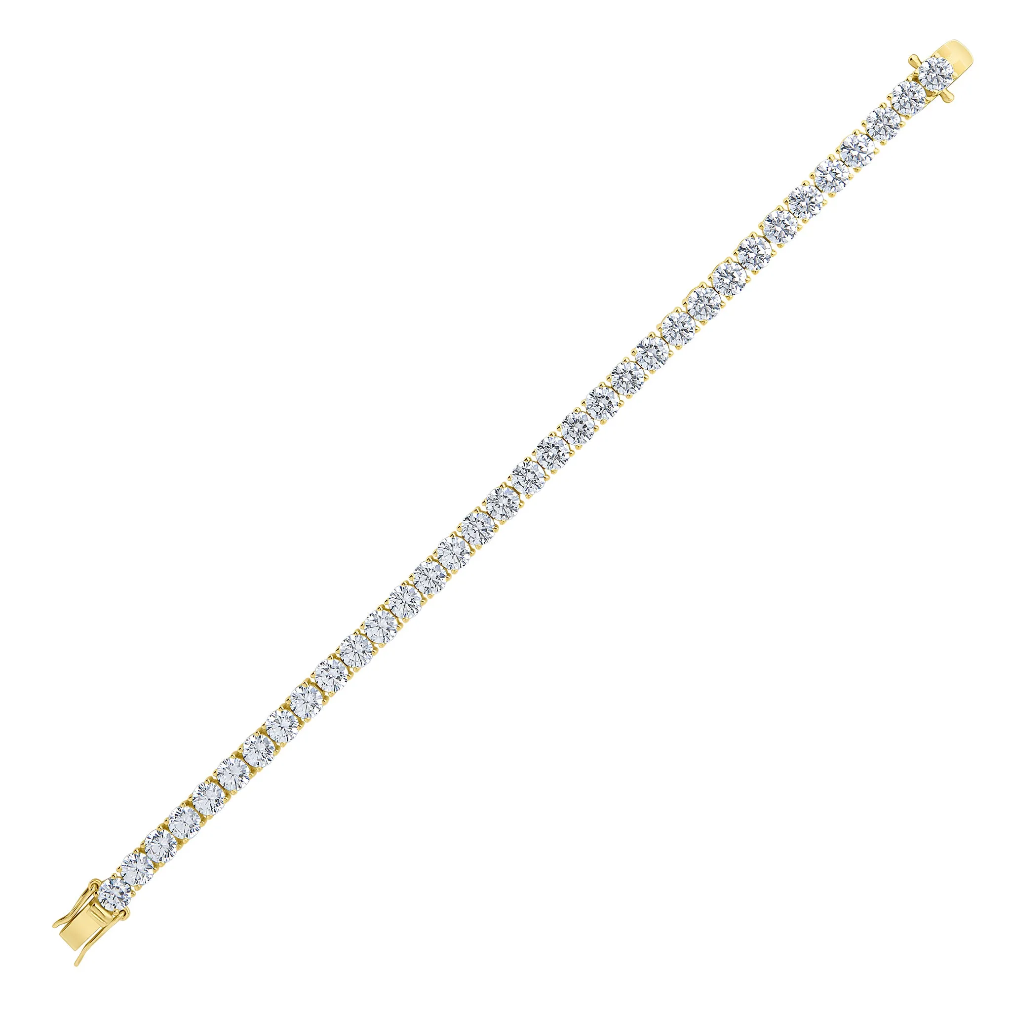 Alexis Tennis Bracelet (Gold)