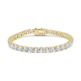 Alexis Tennis Bracelet (Gold)