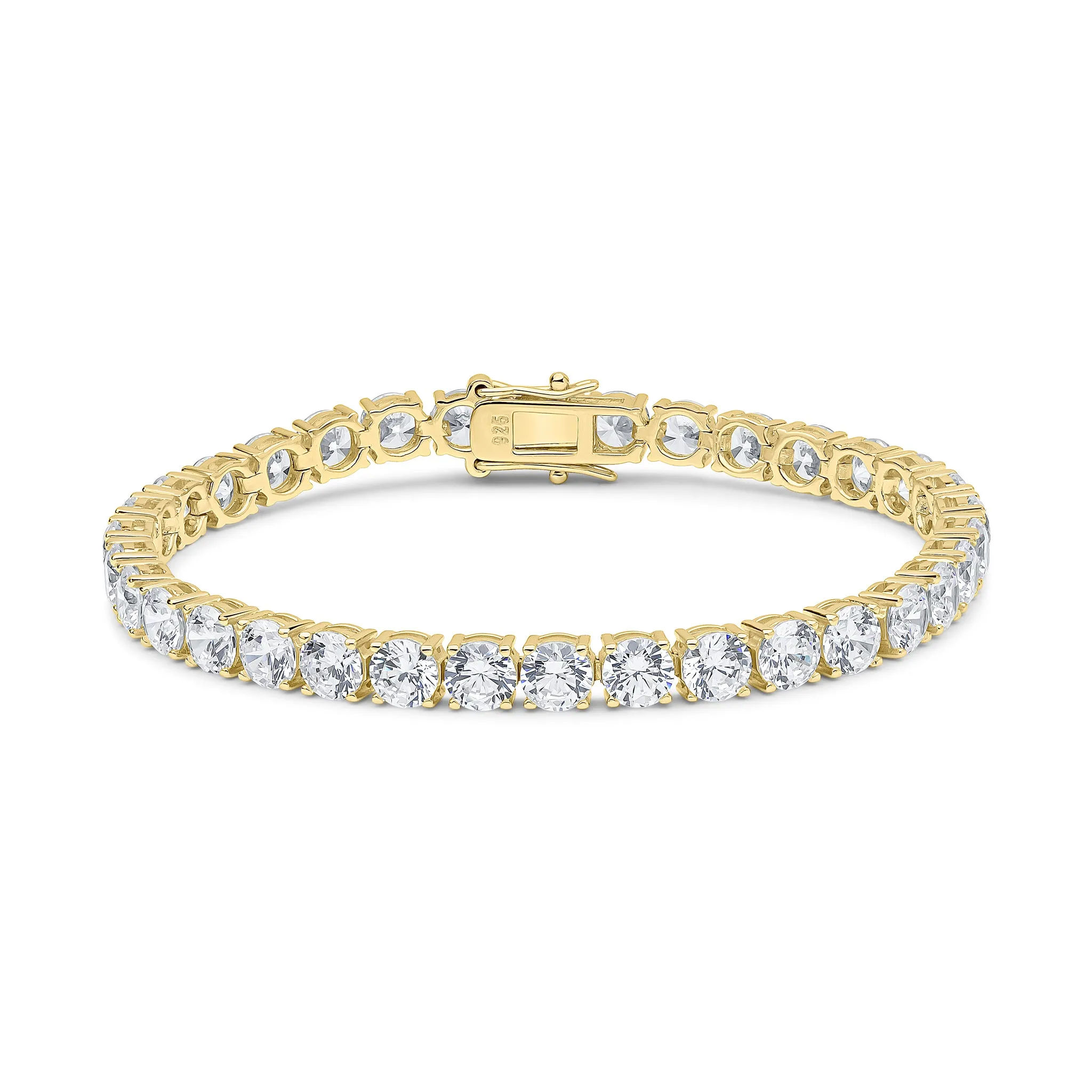 Alexis Tennis Bracelet (Gold)