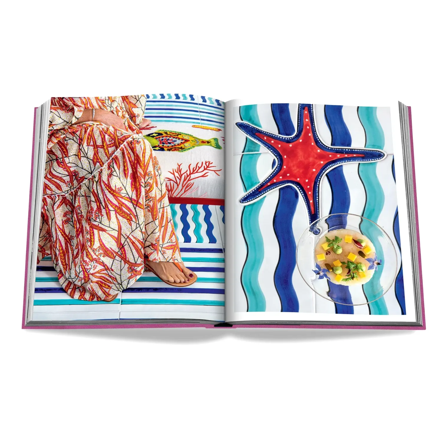 Assouline Amalfi Coast Linen Hardcover Book