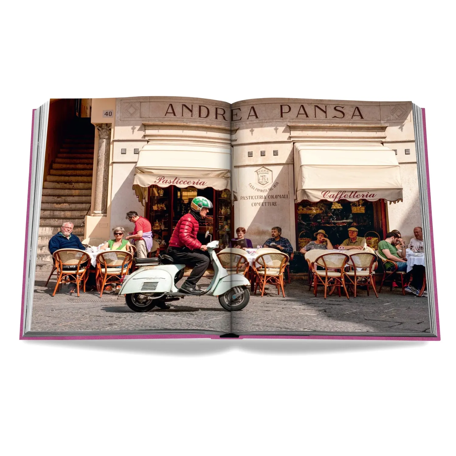 Assouline Amalfi Coast Linen Hardcover Book