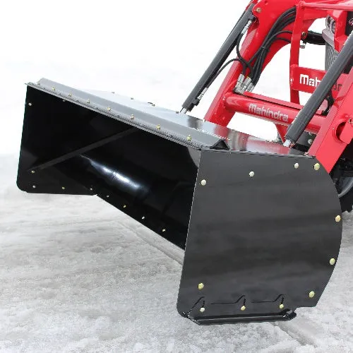 Bercomac 62" or 72" Snow Push Skid Steer Style Attachment