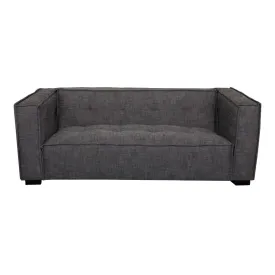 Brio 85" Poratti Charcoal Sofa