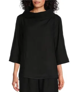 Bryn Walker, 38156 Etta Top, Long Sleeves, Modal Ponte