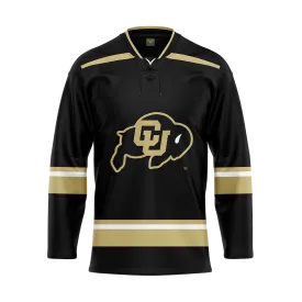 Colorado Boulder Women's Black Replica Jersey