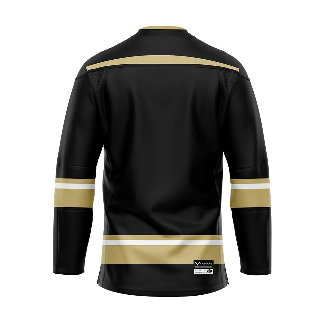 Colorado Boulder Women's Black Replica Jersey