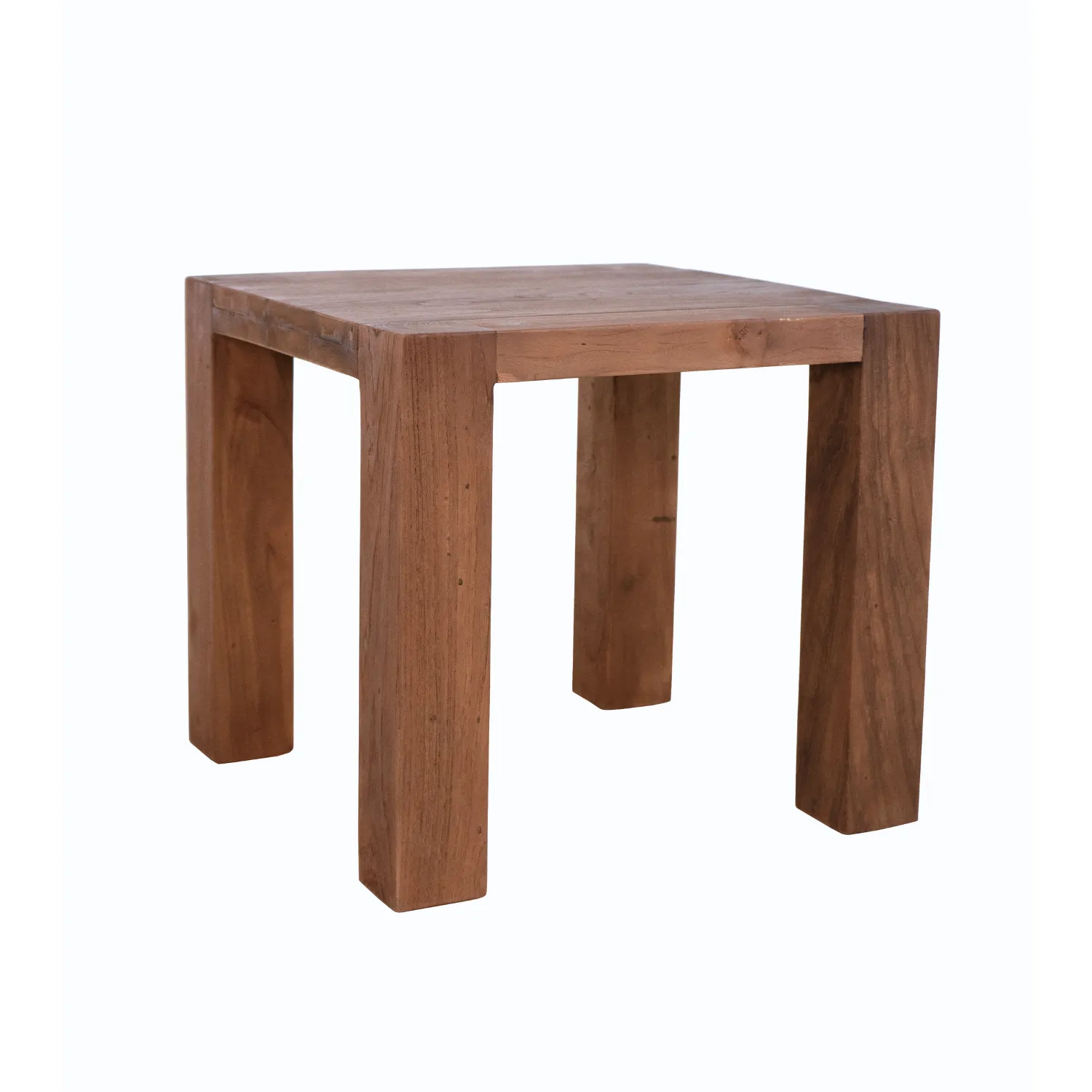 Denver Square Indoor Teak Side Table