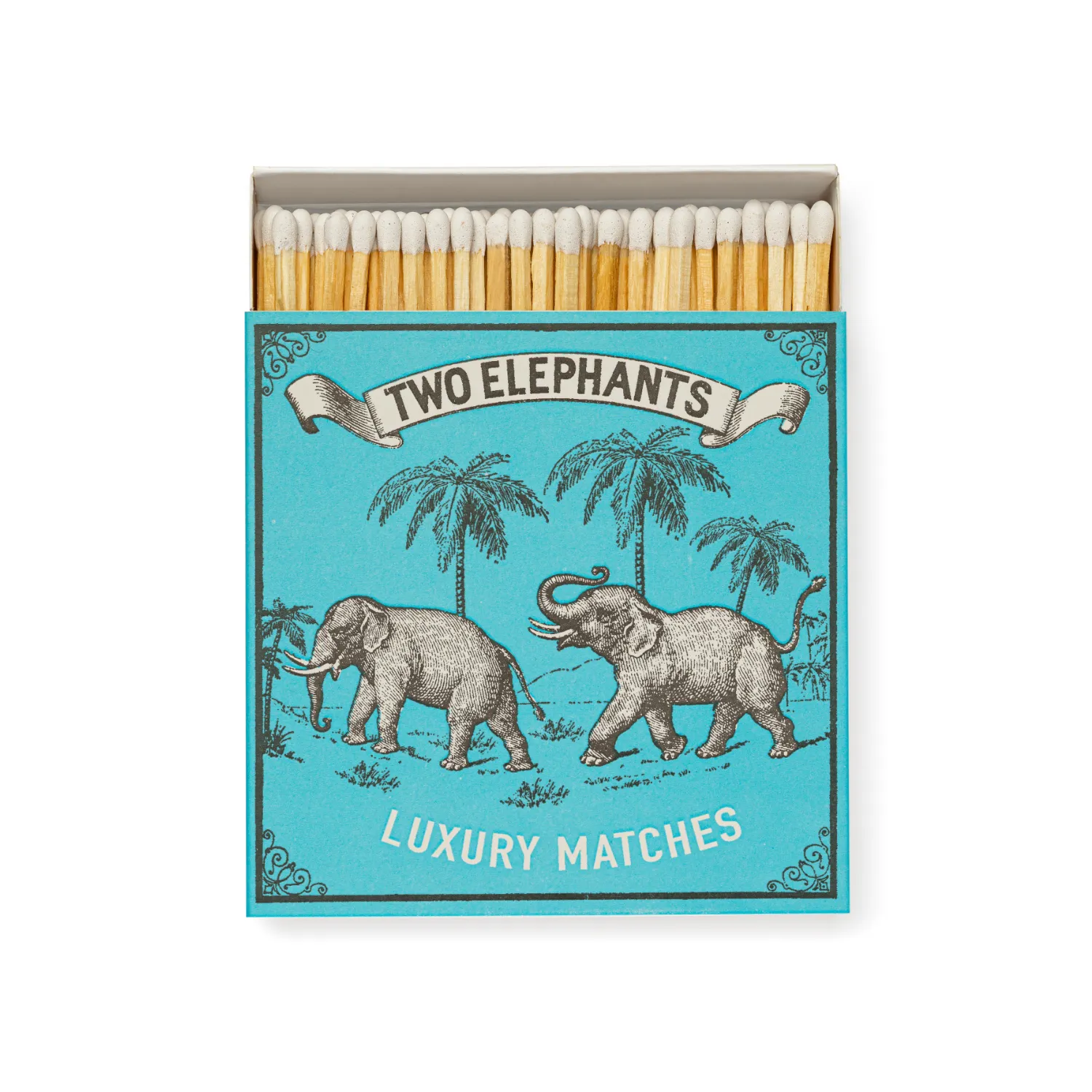 Elephants Collectible Matchbox