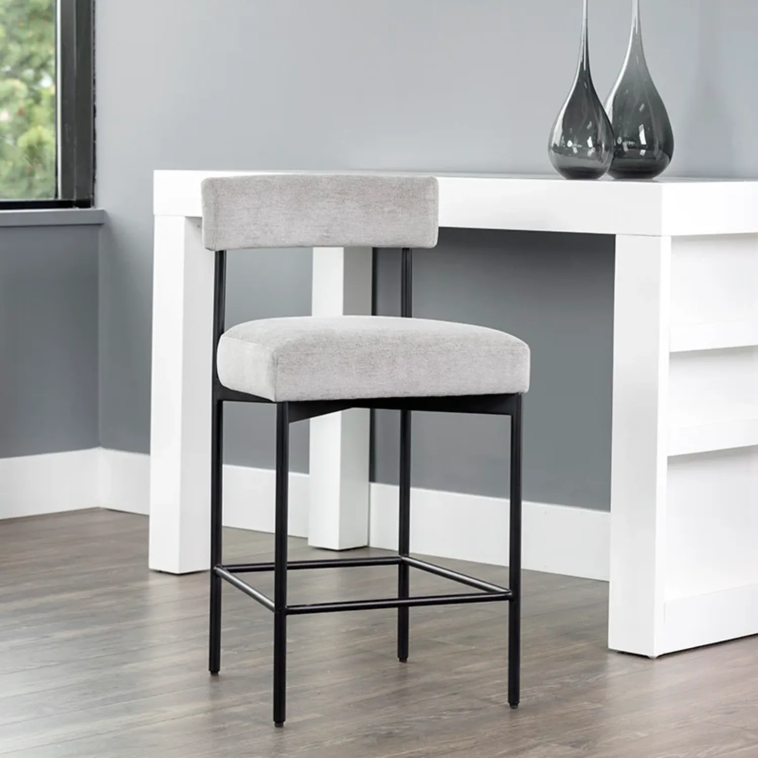 Exude Polo Club Stone Indoor Counter Stool