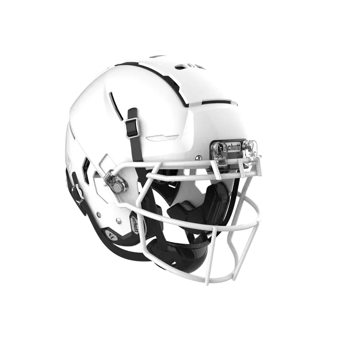 F7 2.0 PROFESSIONAL Football Helmet w/ Attached Ti Guard and 4pt QT Hardware