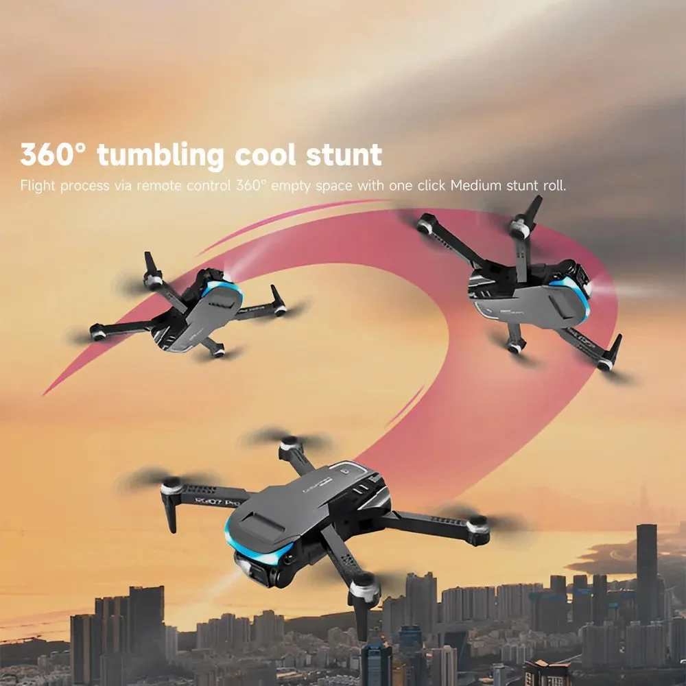 Foldable Quadcopter Mini Drone 4K  Three-sided Obstacle avoidance