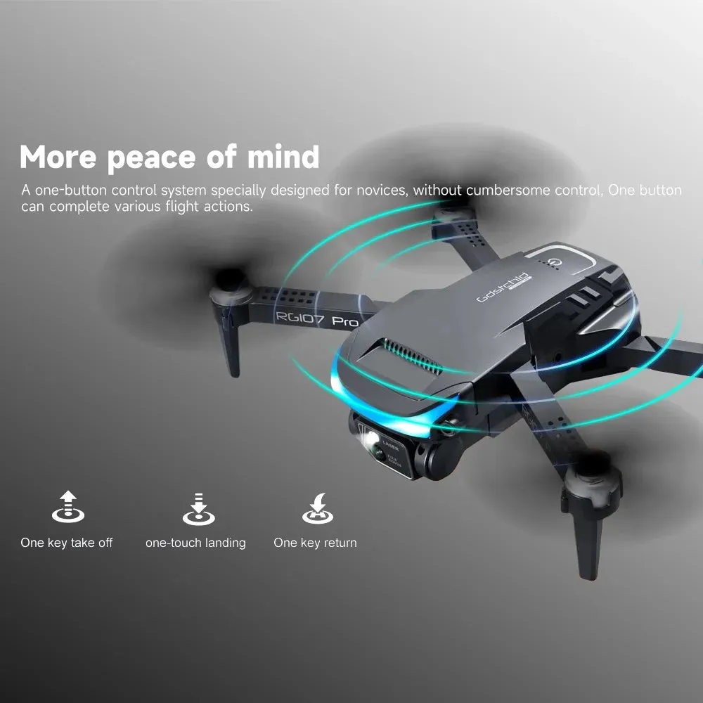 Foldable Quadcopter Mini Drone 4K  Three-sided Obstacle avoidance