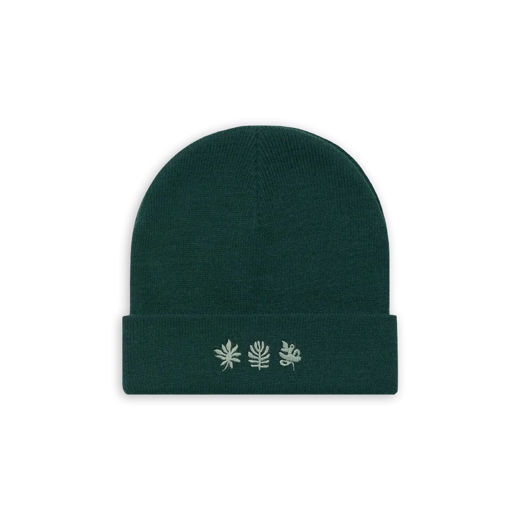 Foliage Beanie - Pine