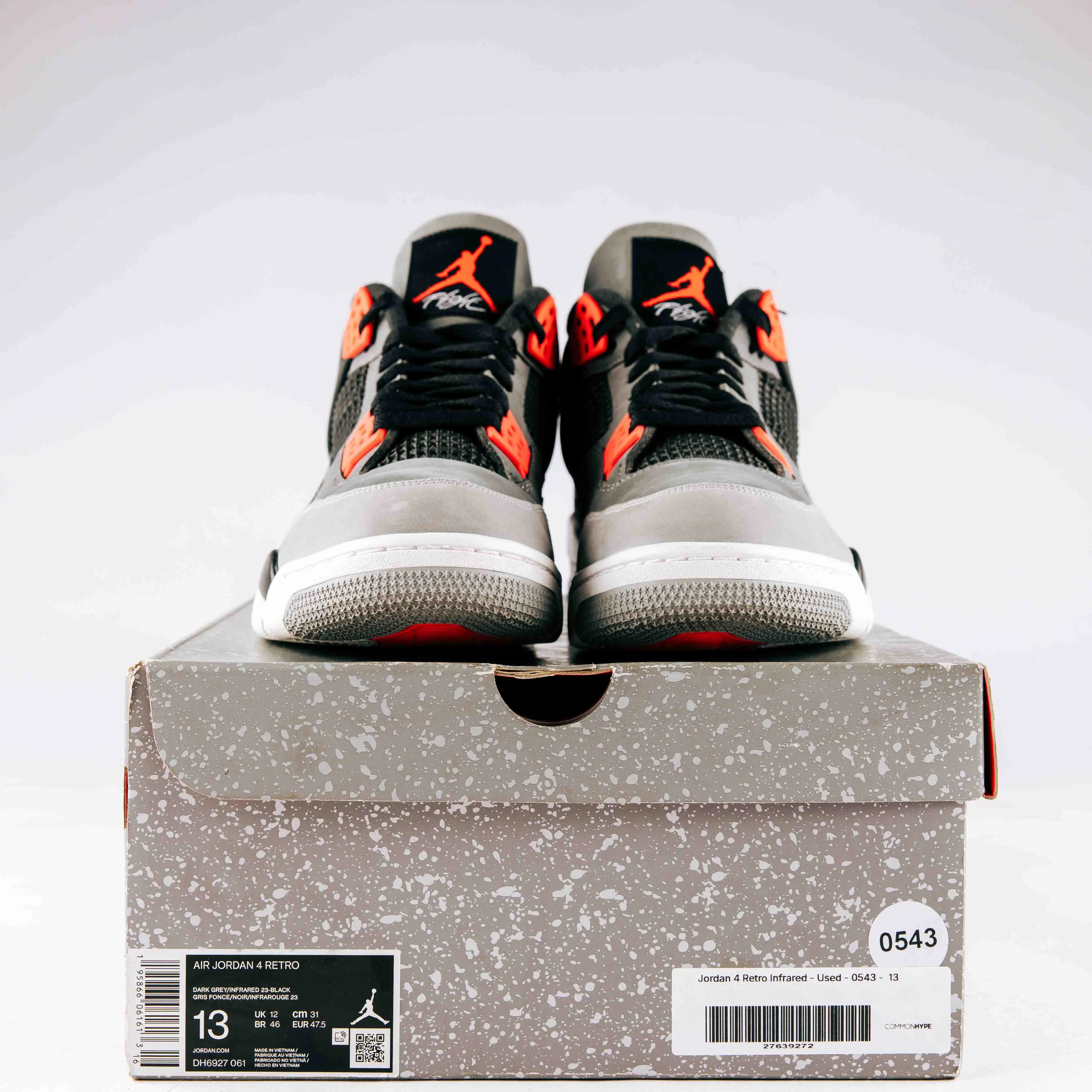 Jordan 4 Retro Infrared - Used - 0543