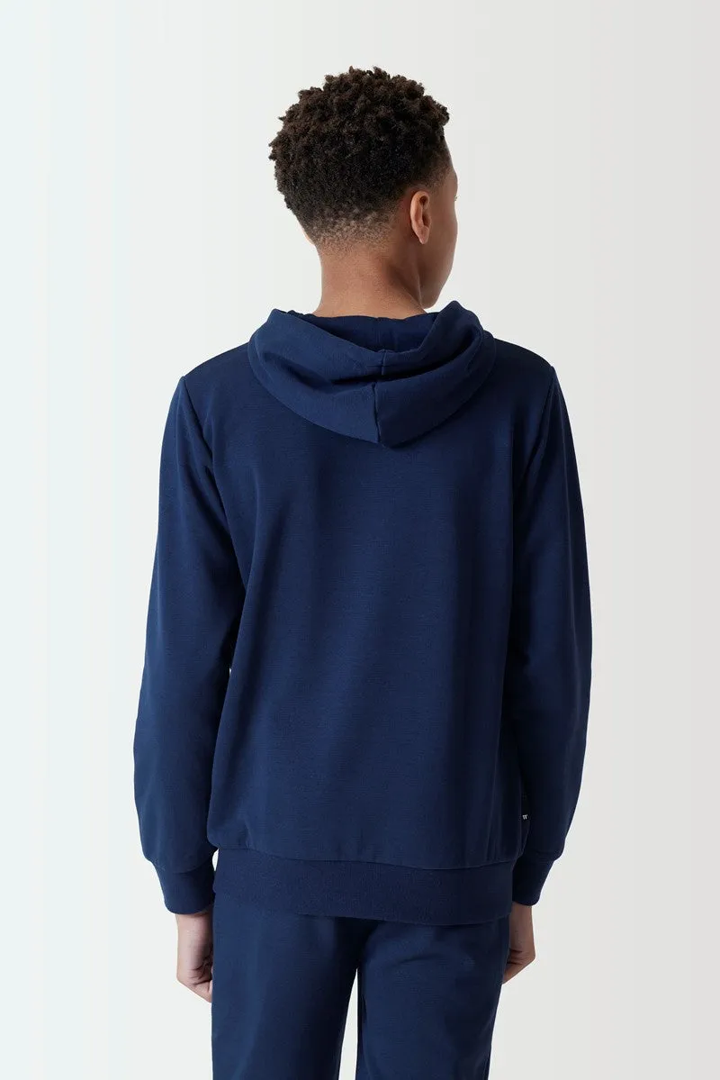 Junior Core Pullover Hoodie - Navy