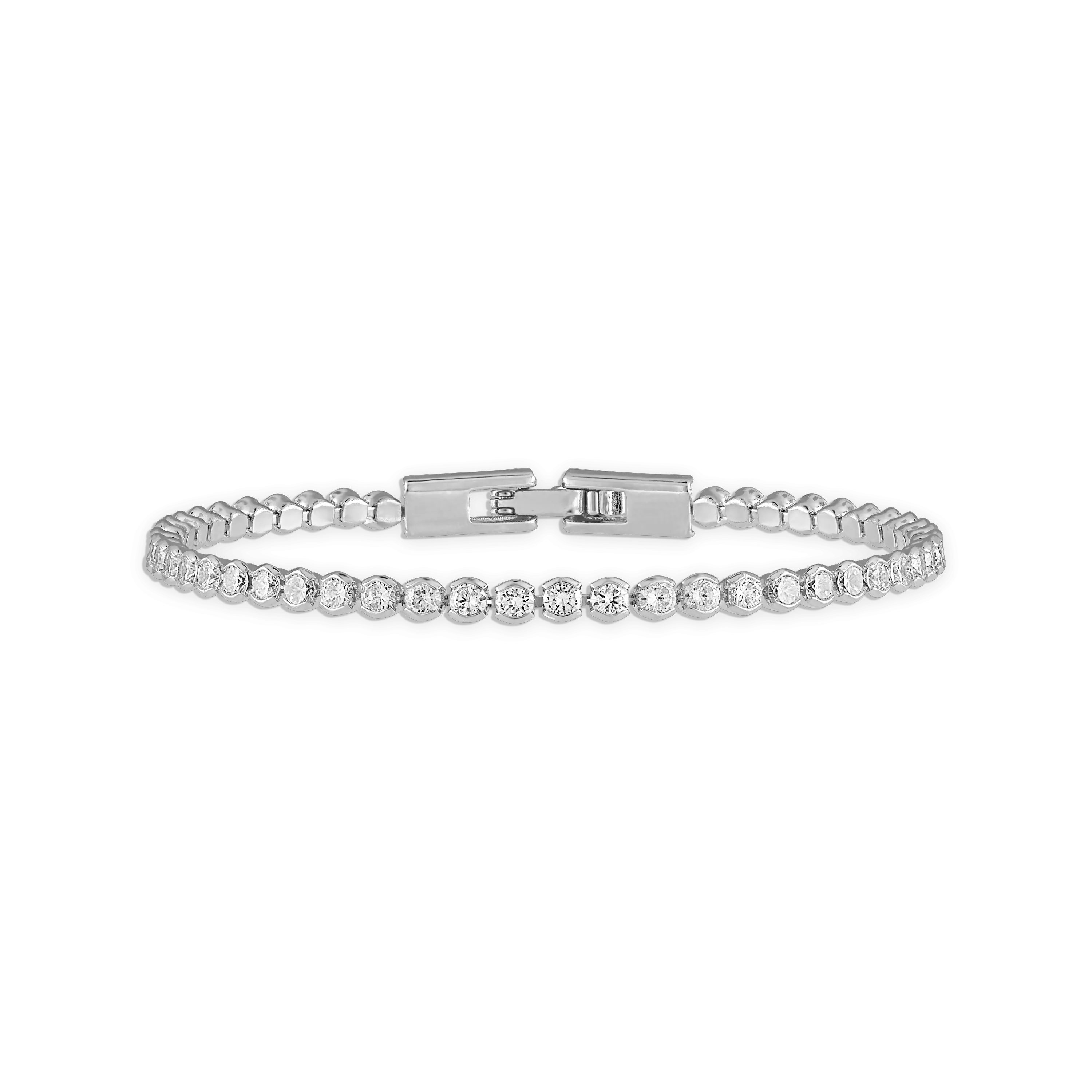 Lenore Crystal Tennis Bracelet