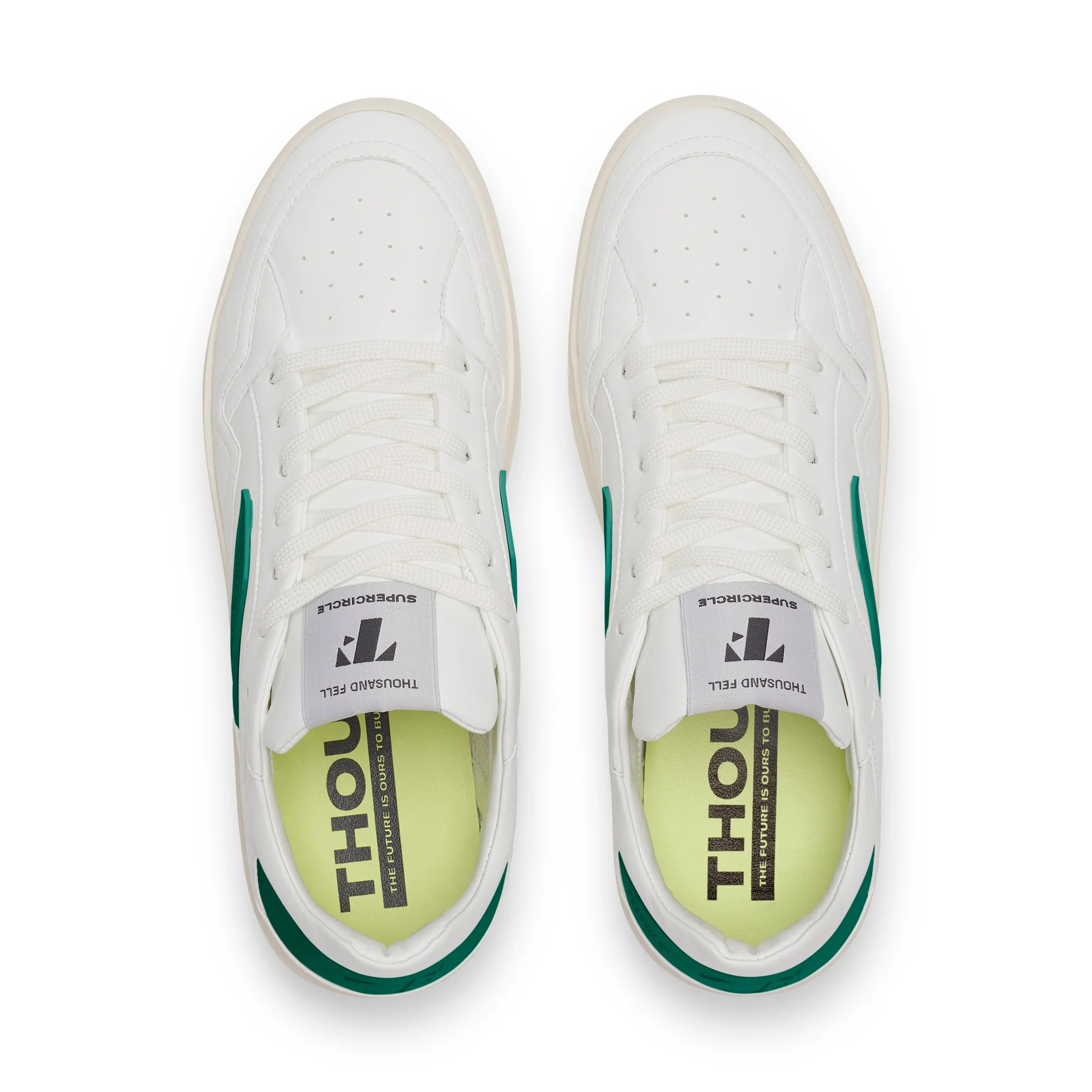 Men's Court | White-Jade