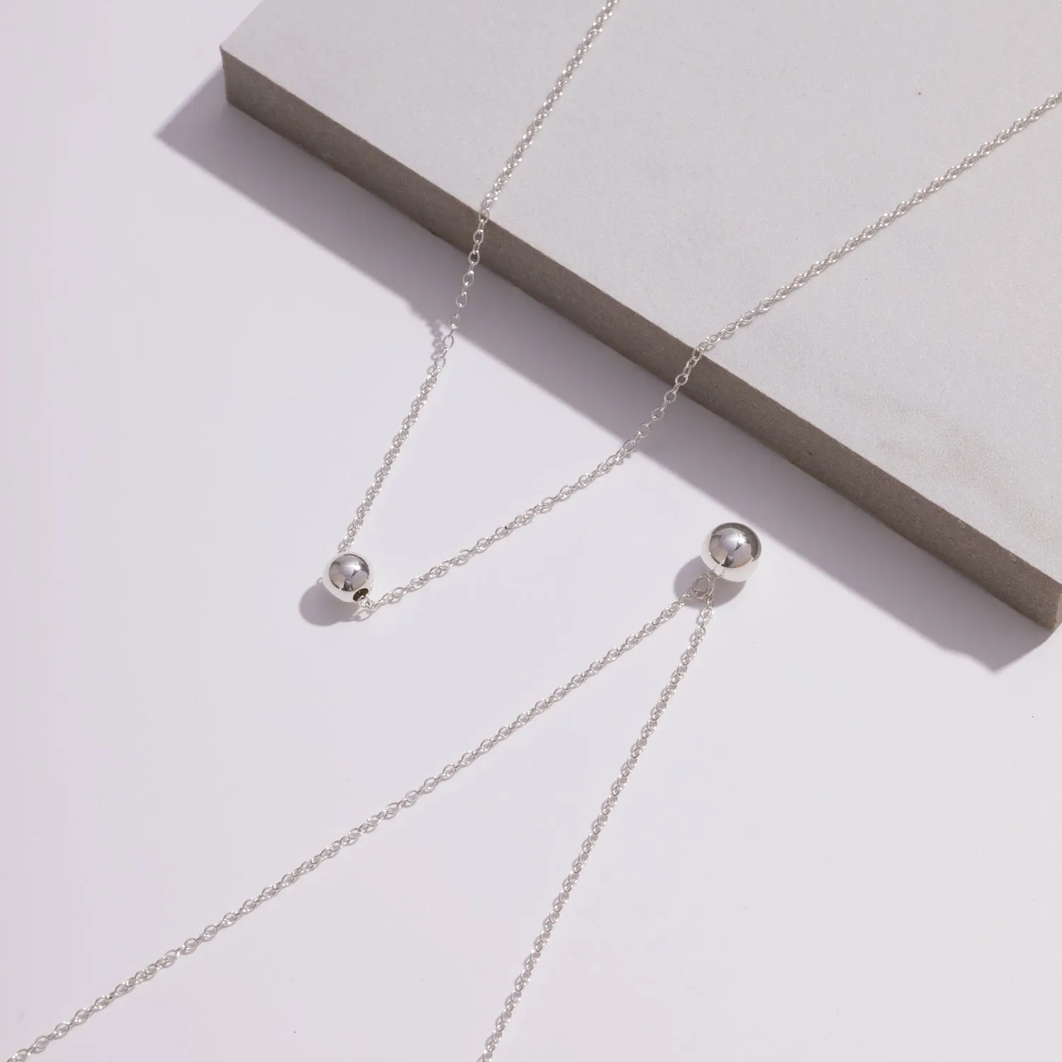 Minimalist Ball Necklace