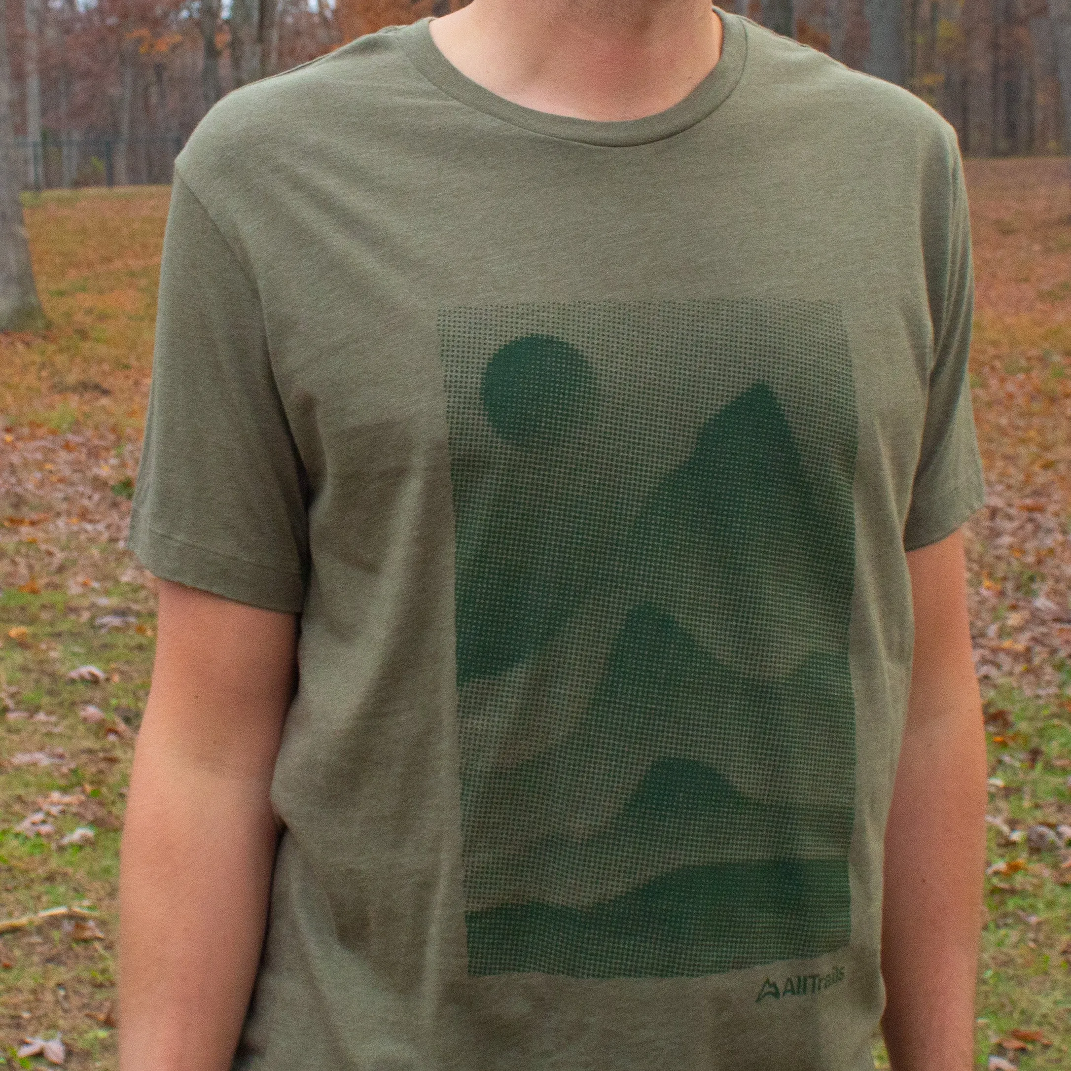 Mountain Fog Tee - Heather Green