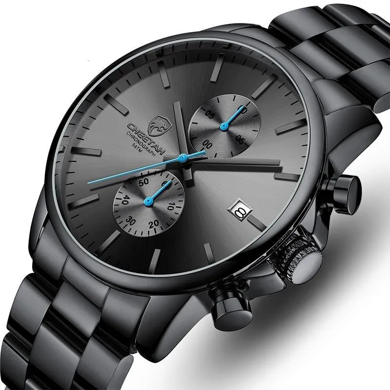 Nicolas Minimalist Chronograph Watch