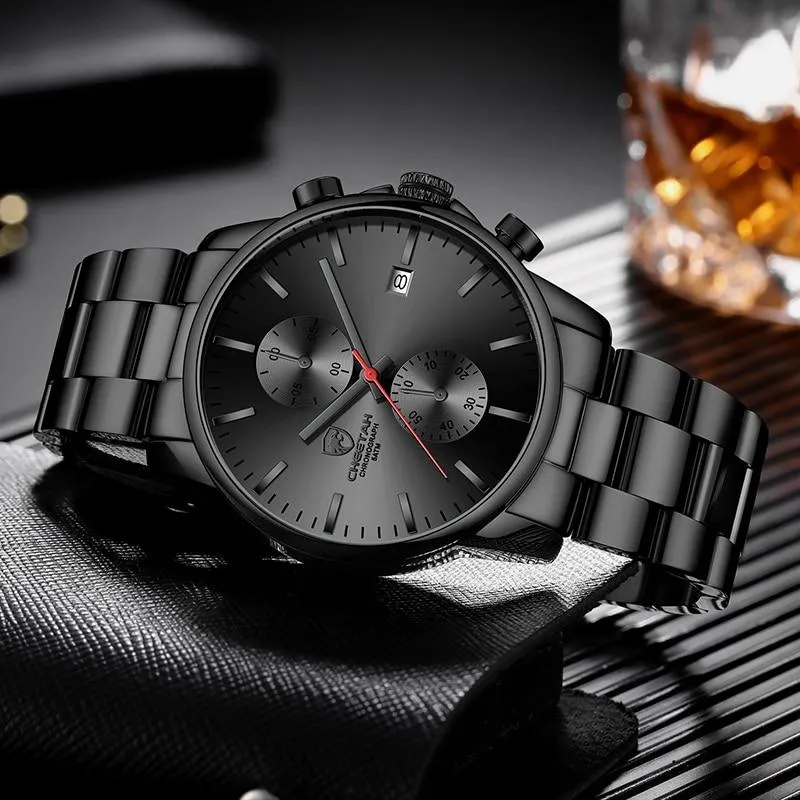 Nicolas Minimalist Chronograph Watch