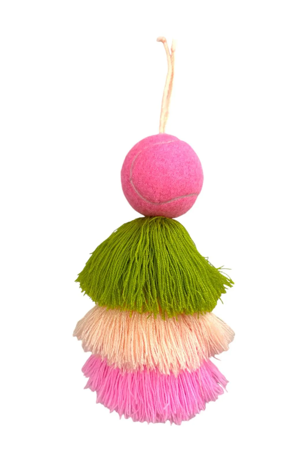 Pink Tennis Ball Pom