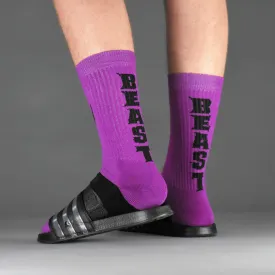 Purple Beast Soft Socks