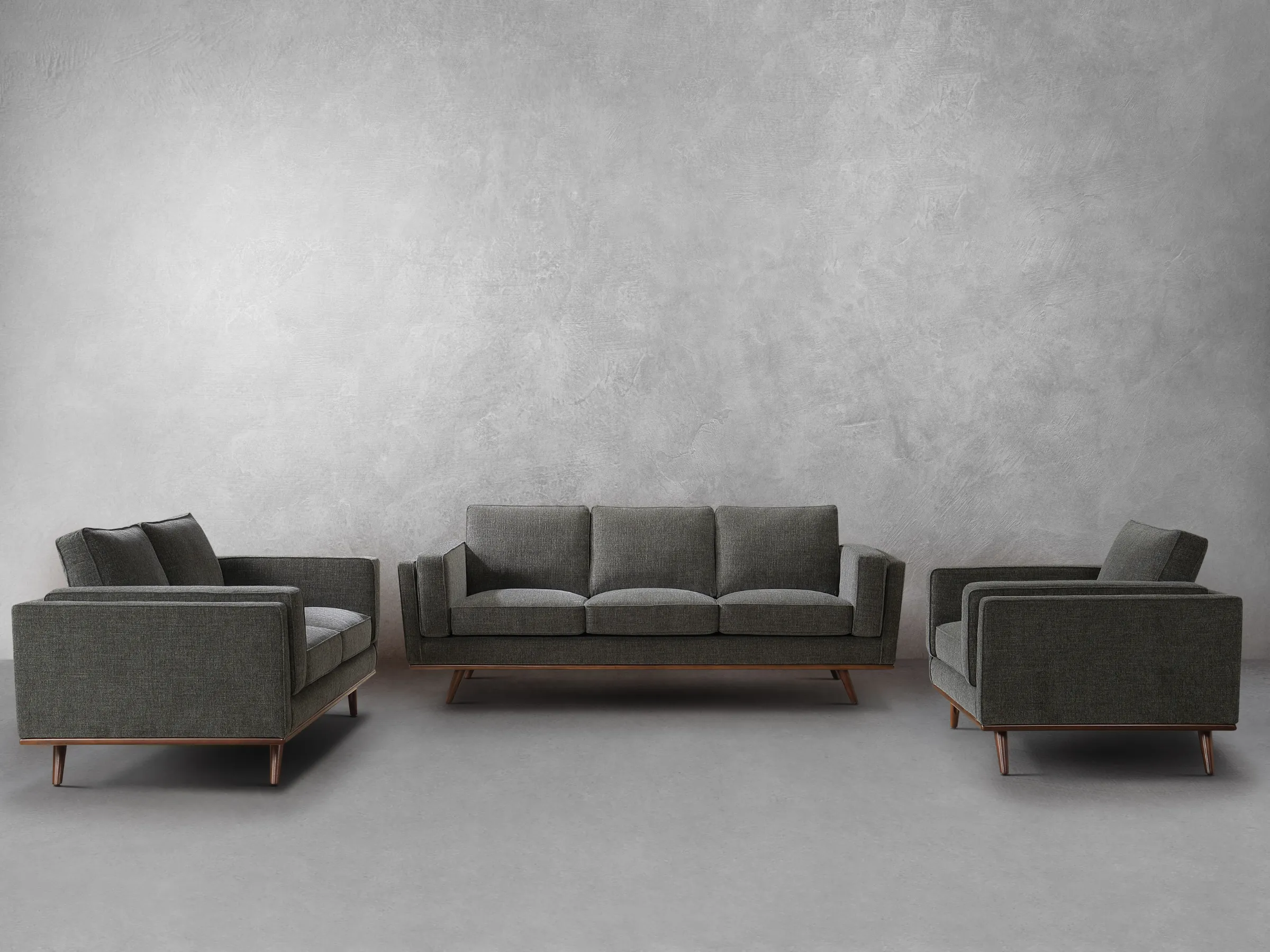 Taverly 3pc Fabric Sofa Collection