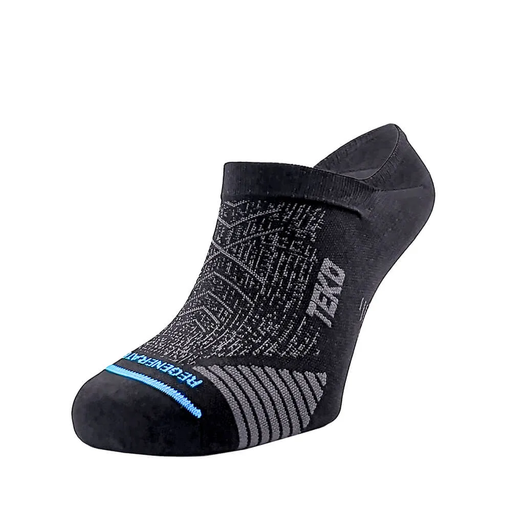 TEKO eco RUN 1.0 NO-SHOW RUNNING SOCKS - Ultralight - 2 PAIR PACK