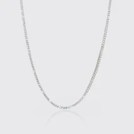 TENNIS CHAIN 3MM - White Gold