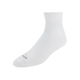 Venture - Cushioned Organic Cotton Mini Crew Socks - White