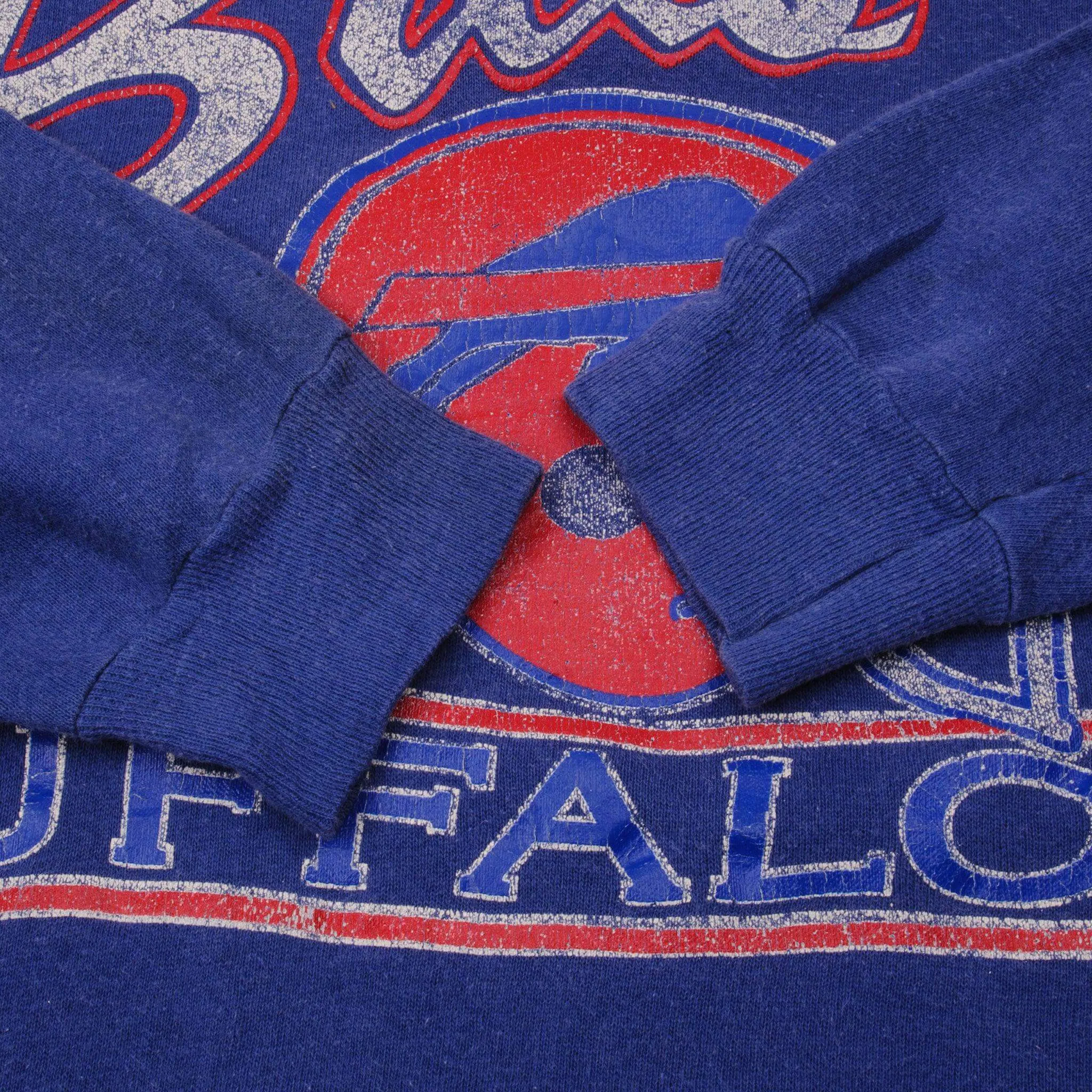 VINTAGE CHAMPION NFL BUFFALO BILLS SWEATSHIRT 1980S XL MADE USA