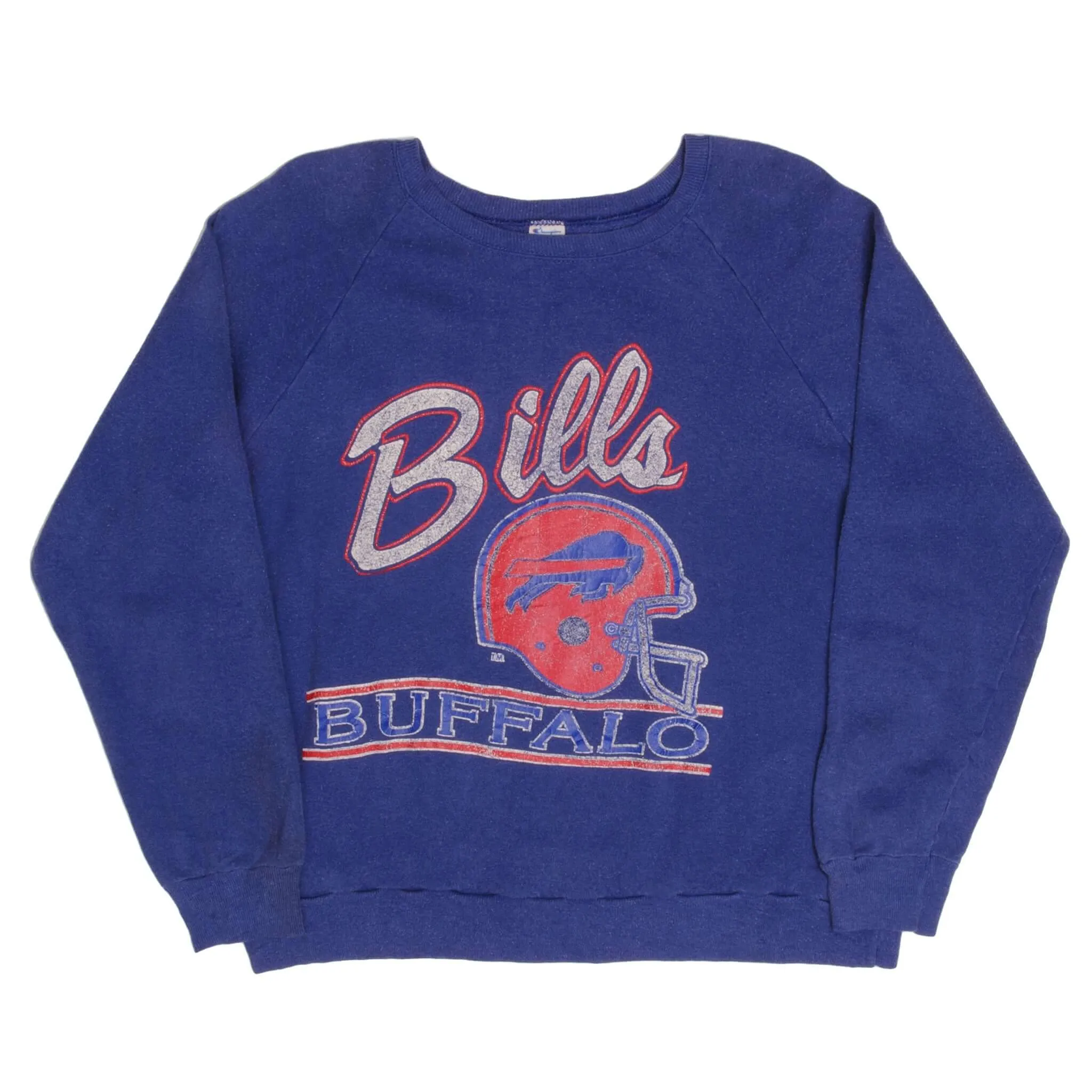 VINTAGE CHAMPION NFL BUFFALO BILLS SWEATSHIRT 1980S XL MADE USA