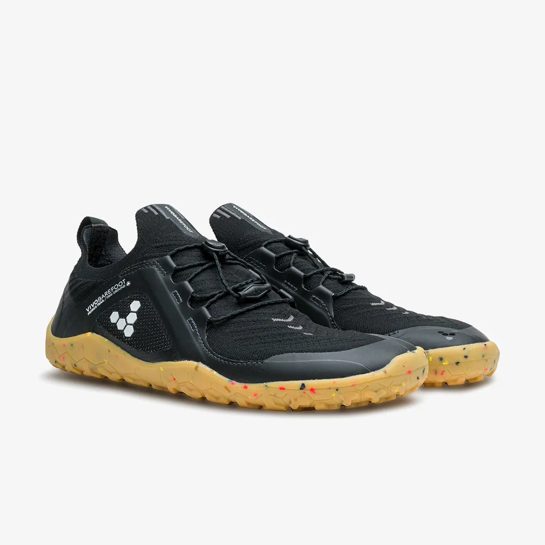 Vivobarefoot Primus Trail Knit FG Womens – Obsidian/Gum