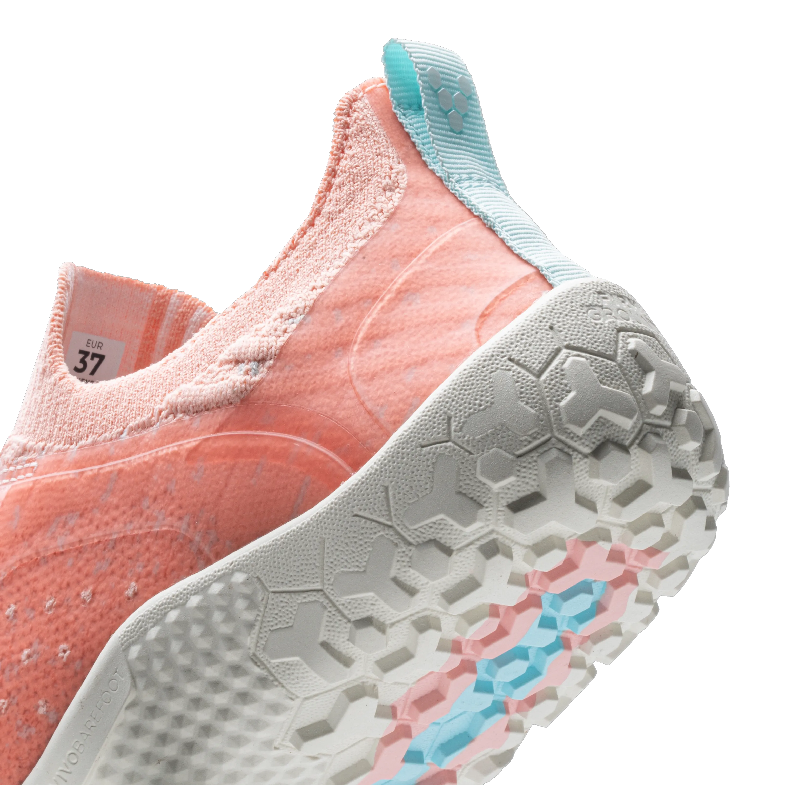 Vivobarefoot Primus Trail Knit FG Womens – Peach Melba