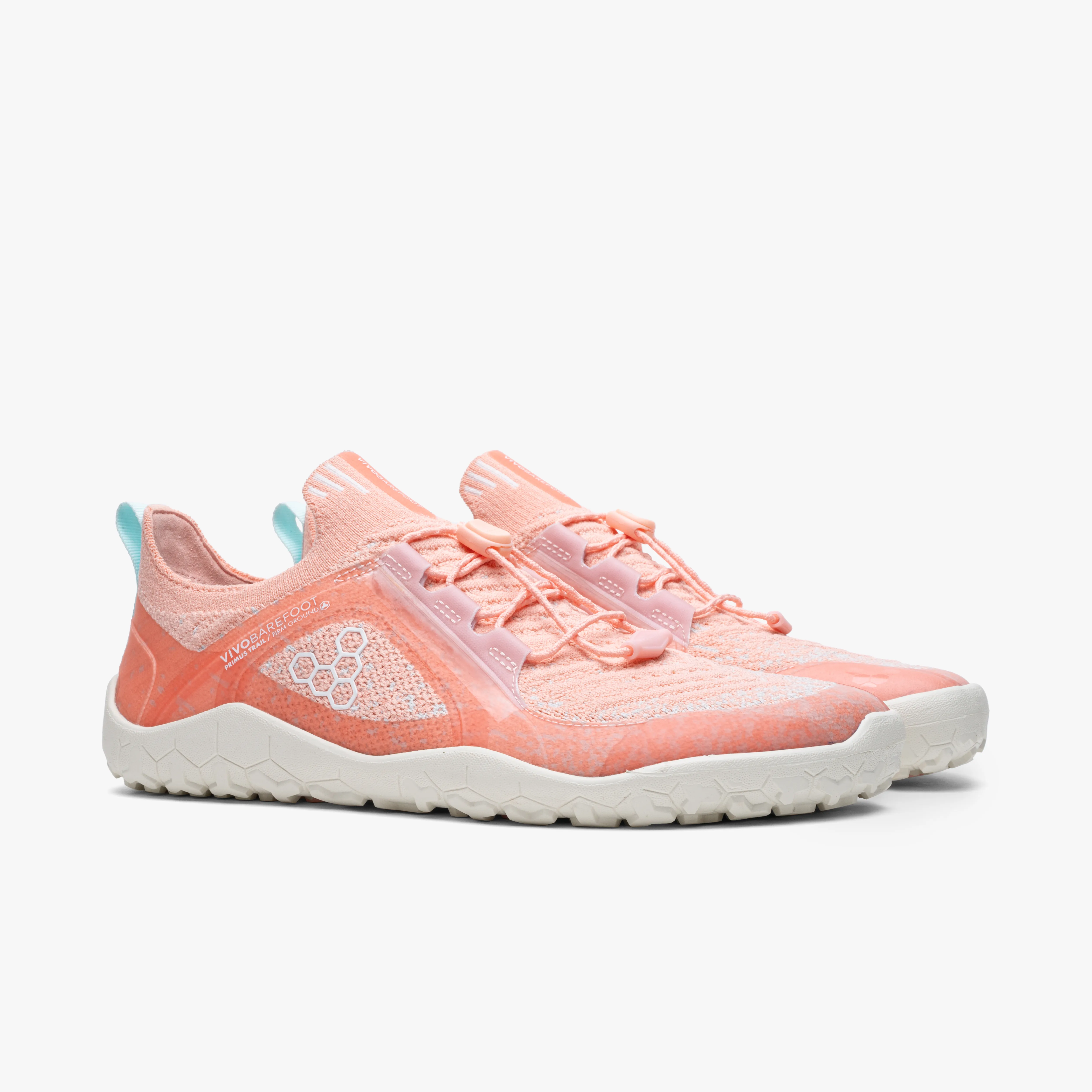 Vivobarefoot Primus Trail Knit FG Womens – Peach Melba